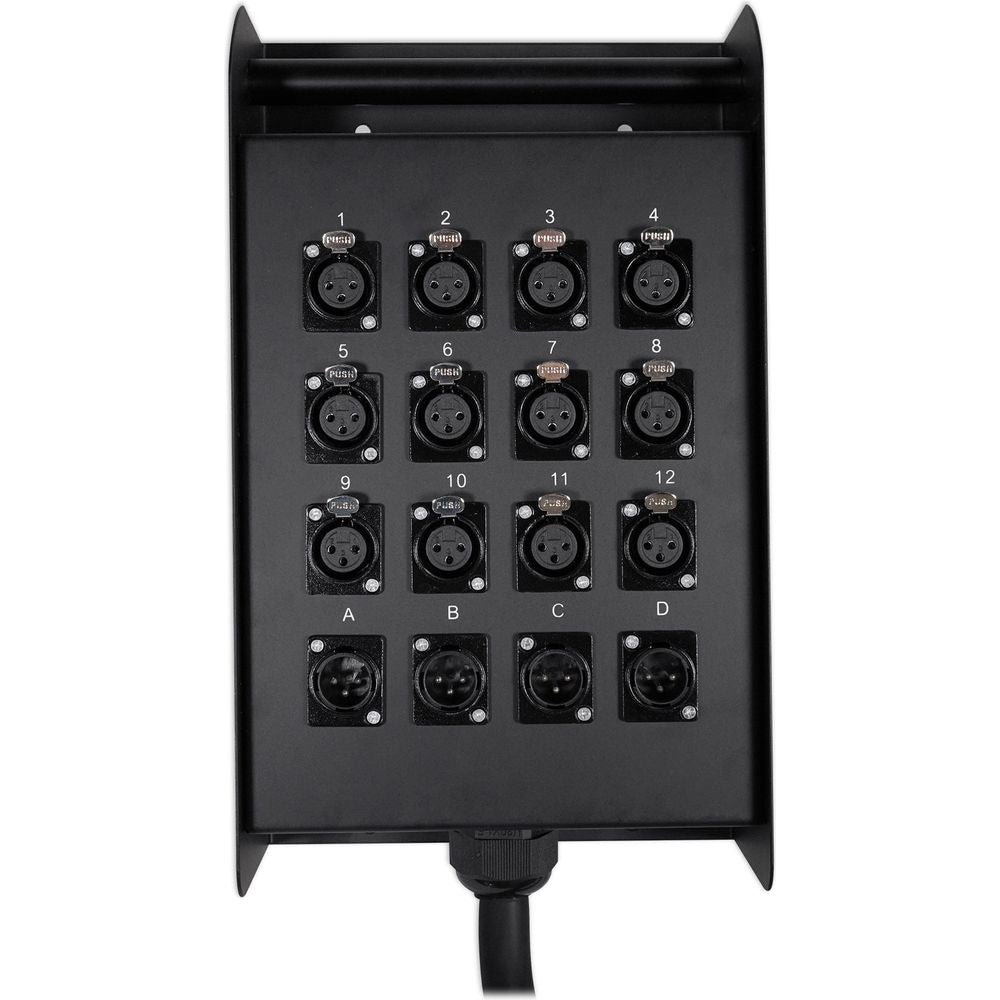 NSB 16.8 AVB Stage Box with 16-Channel Snake Cable