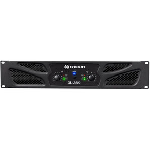 Crown Pro Audio XLi2500 1500w 2 Channel DJ/PA Amplifier+2 Speakon to 1/4" Cables