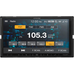 ALPINE iLX-W650 7" Shallow Car Digital Media Bluetooth Receiver CarPlay/Android