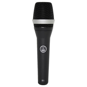 AKG D5 Handheld Dynamic Vocal Microphone SuperCardioid Dual Shockmount Mic D 5