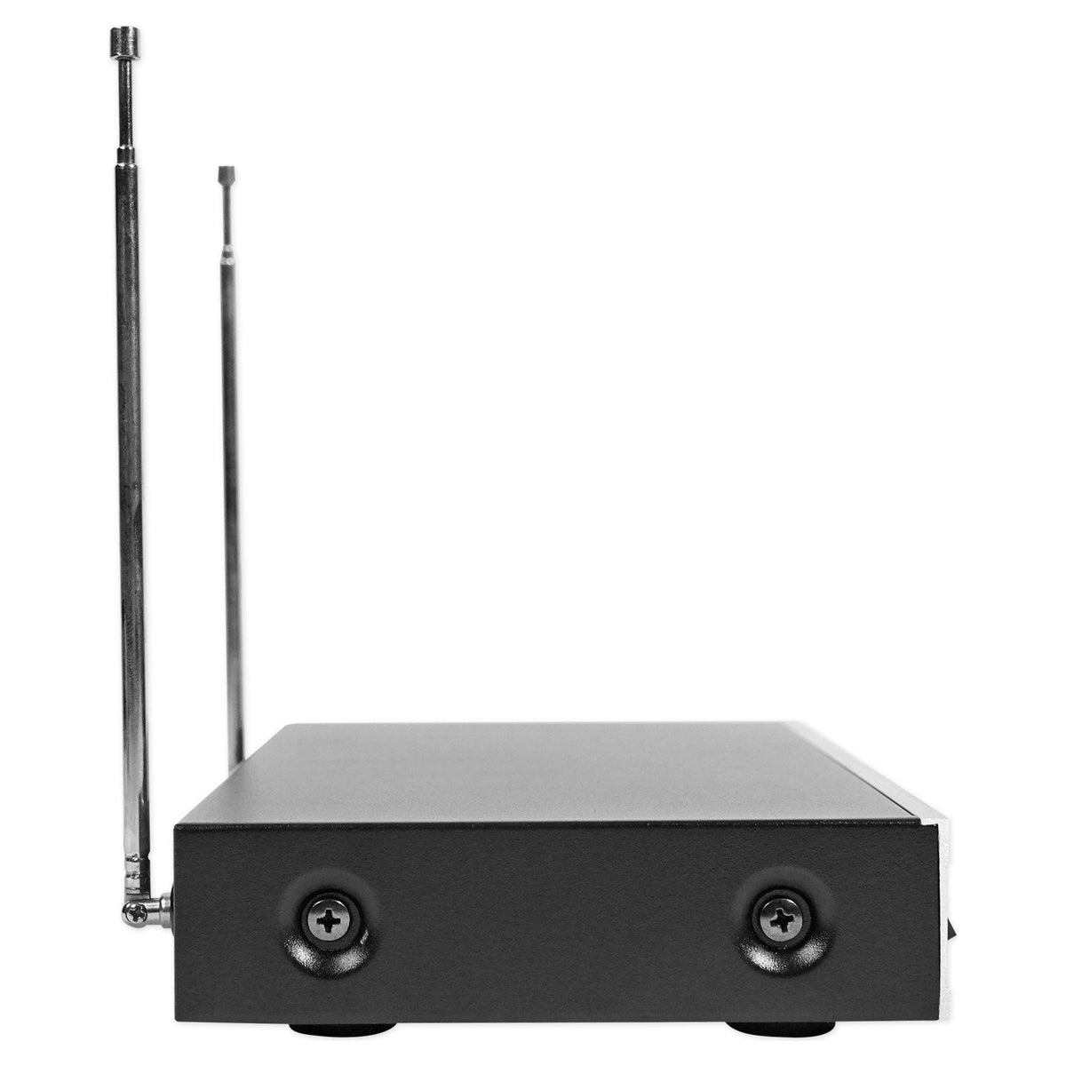 (2) VRTX215LED Dual 15" 1800W LED Karaoke Speakers w/Receiver & (2) Wireless Mics