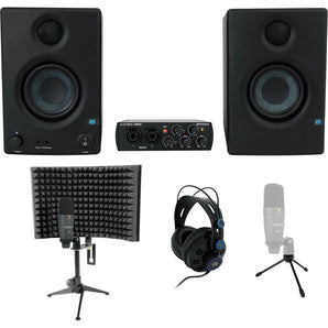 PRESONUS AudioBox 96 Studio Ultimate BK Interface+Headphones+Mic+Monitors+Shield