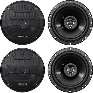 (4) Hifonics ZS653 6.5" 1200 Watt Car Stereo Coaxial Speakers