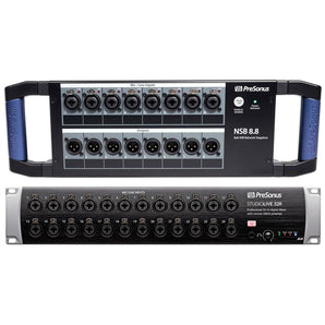 Presonus Studiolive 32R Series III 32-Channel Digital Mixer + NSB 8.8 Stage Box