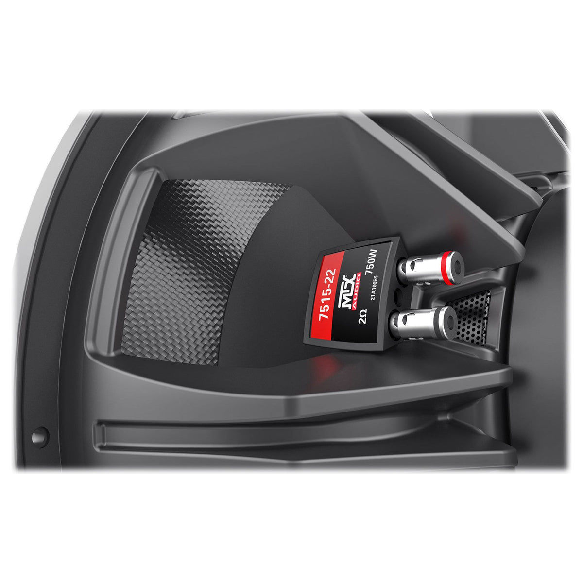 MTX 7515-22 15" 1500w Peak/750w RMS Competition Subwoofer DVC 2ohm Car Audio Sub