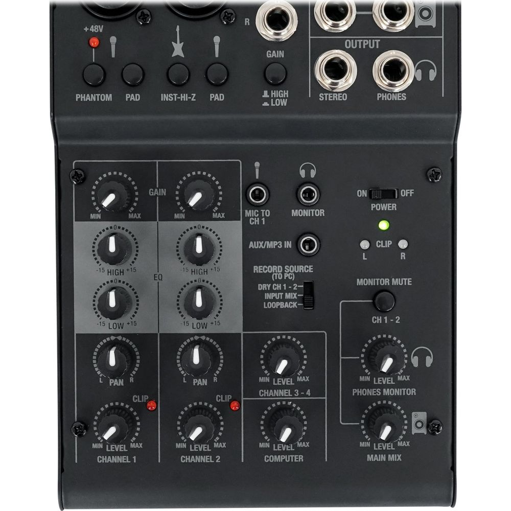 (2) SRT215 1600W 15in PA Speaker Bundle with Mixer, Stands & Headphones
