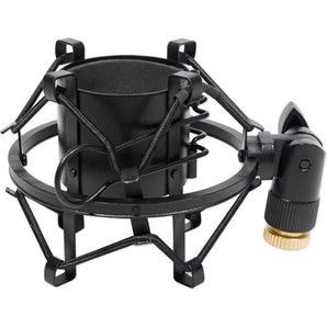 Black Metal Shock Mount w/Foam For MXL V67G Condenser Studio Microphone