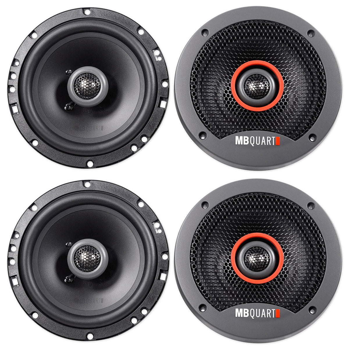 6.5" Front+Rear Speaker Replacement For 2004-2005 INFINITI M45