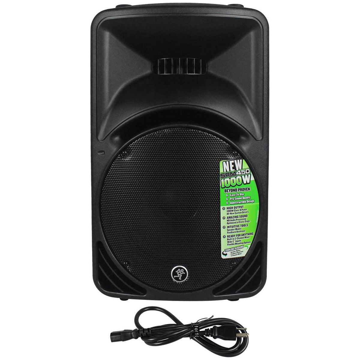 (2) SRM450V3 1000W 12in PA Speaker Bundle with Travel Bags, Mics & Headphones
