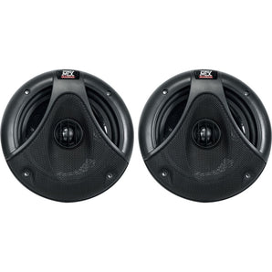 Pair MTX TM652WB-B 6.5" 75w RMS! Marine Boat Speakers with Advanced Crossover
