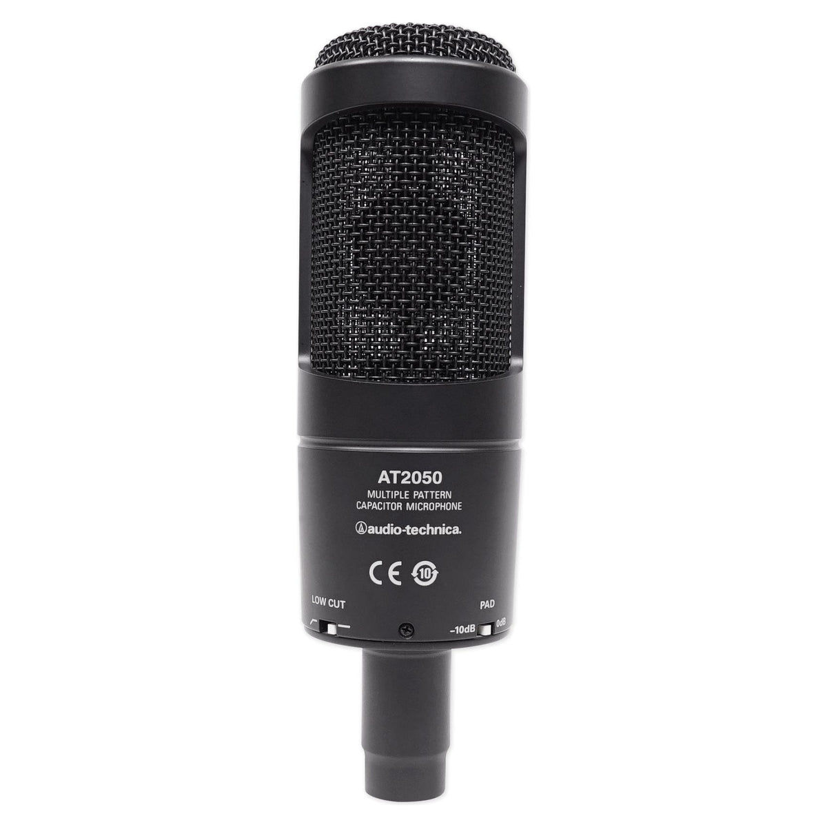 Audio Technica AT2050 Side-Address Studio Condenser Recording Microphone Mic