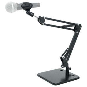 Rockville RCM01 Studio Recording Condenser Microphone+Desktop Boom Arm Mic Stand