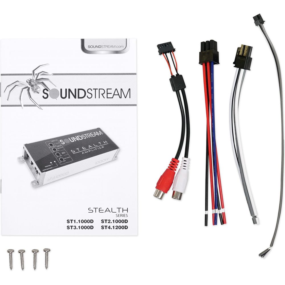 RWB90B Black + ST2.1000D Amplifier Bundle