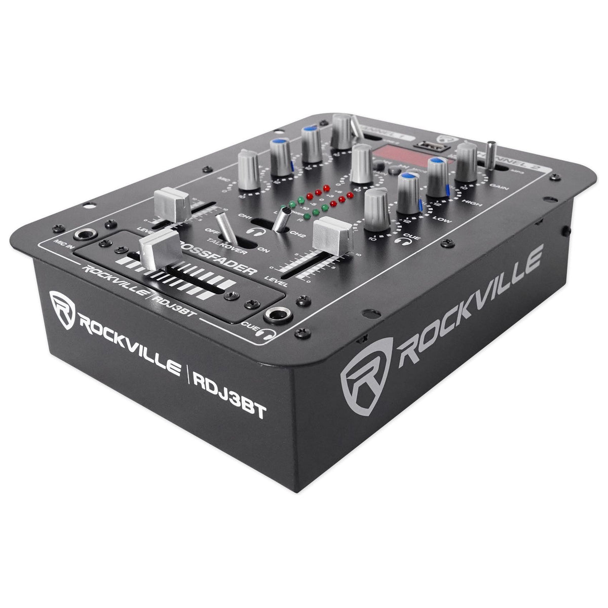 Gemini CDX-2250i Pro DJ Dual Two Deck Rack Mount CD/MP3 Media Player+2-Ch Mixer