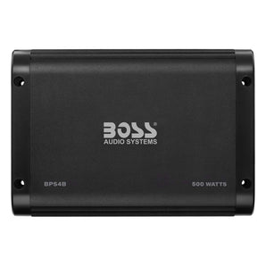 Boss BPS4B ATV/UTV/Marine 500W 4 Channel Amplifier with Bluetooth Controller