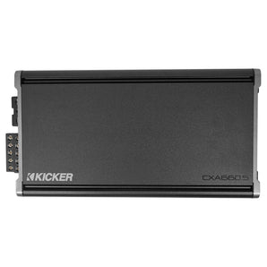 KICKER 46CXA6605 CXA660.5 660 Watt 5-Channel Car Amplifier+Remote Bass Knob