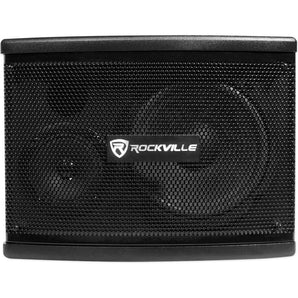 Pair Rockville KPS65 6.5" 400w Speakers w/Wall Brackets For Restaurant/Bar/Cafe