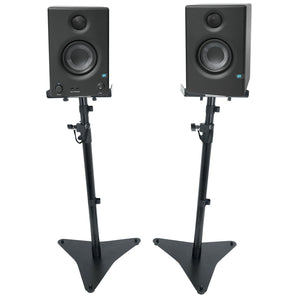 Pair Presonus Eris E3.5 3.5" Powered Studio Monitors Speakers+Adjustable Stands
