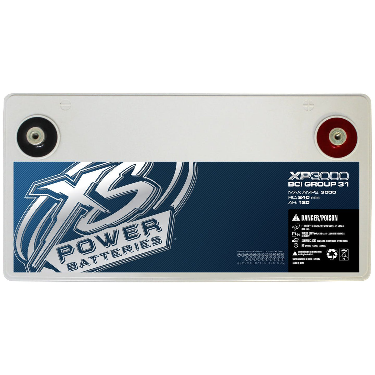 XS Power XP3000 3000 Watt Power Cell Car Audio Battery Power Stereo System