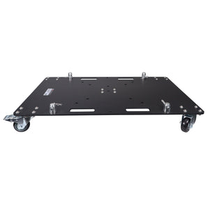 ProX XT-BP2430W Black 24x30" Rolling Base Plate for Rapid Grid Truss With Wheels