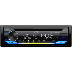 JVC KD-TD91BTS Car CD Player Receiver w/Bluetooth/USB/Amazon Alexa+SiriusXM+EQ