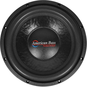 (2) American Bass XO 1244 12" 600w Car Subwoofers Subs+Mono Amplifier+Amp Kit