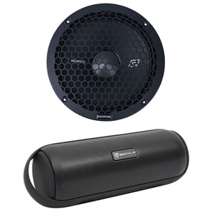Memphis Audio SRXP10V2 SRX10" 500w Midrange Car Speaker+Free Bluetooth Speaker