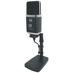 512 Audio Warm Audio Script Condenser Recording USB Microphone+Stand+Pop Filter