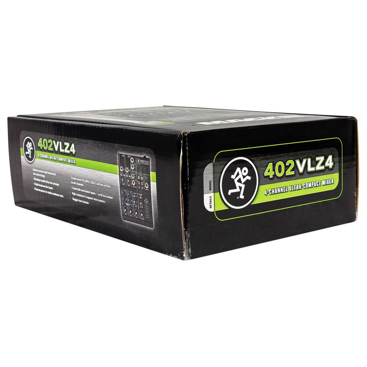402VLZ4 4-Channel Mixer & (2) 20' XLR Cables