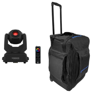 Chauvet DJ Intimidator Free Spot 60 ILS Wireless Moving Head Light+XL Remote+Bag