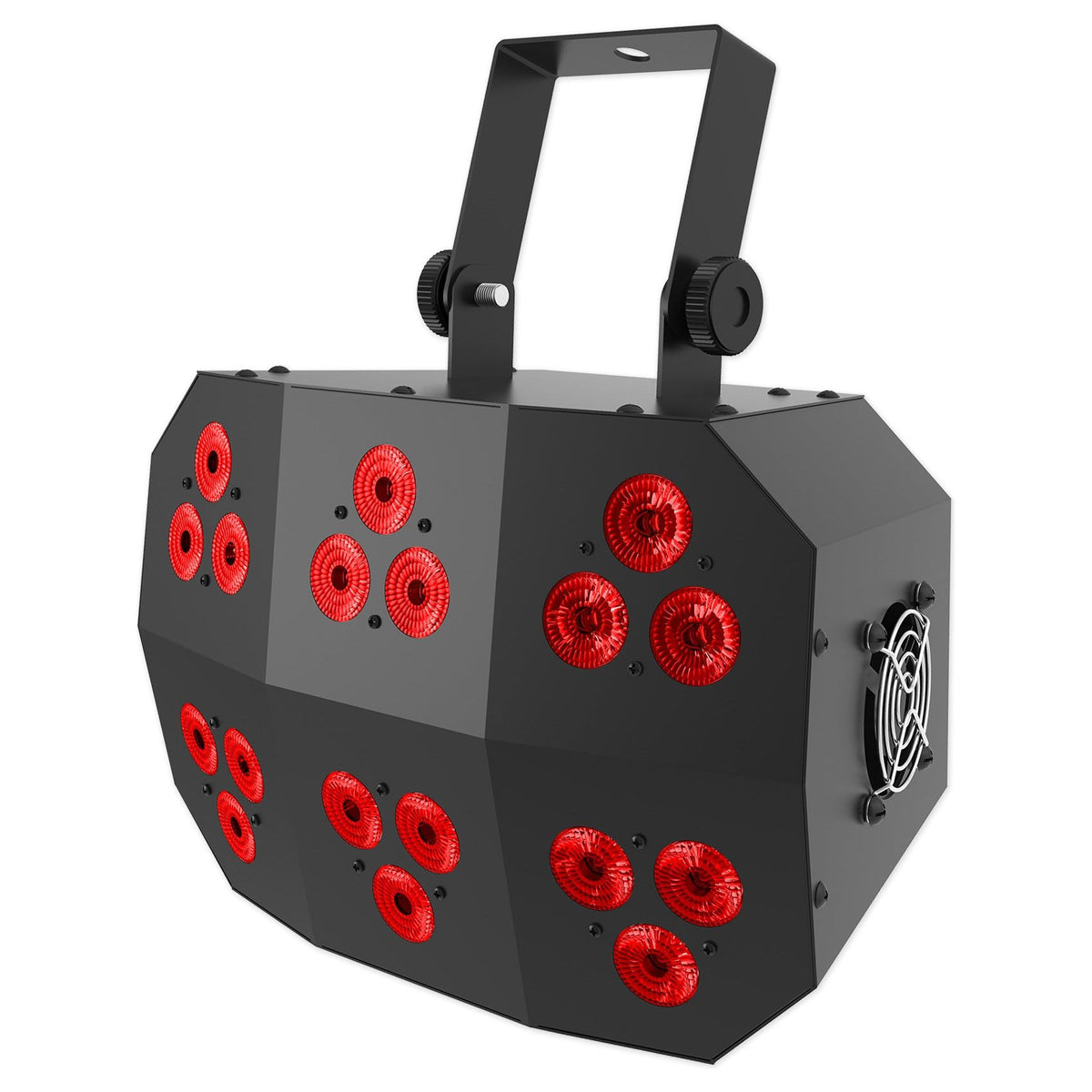 (2) Wash FX 2 RGB+UV Eye Candy Effect Wash Lights+DMX Controller