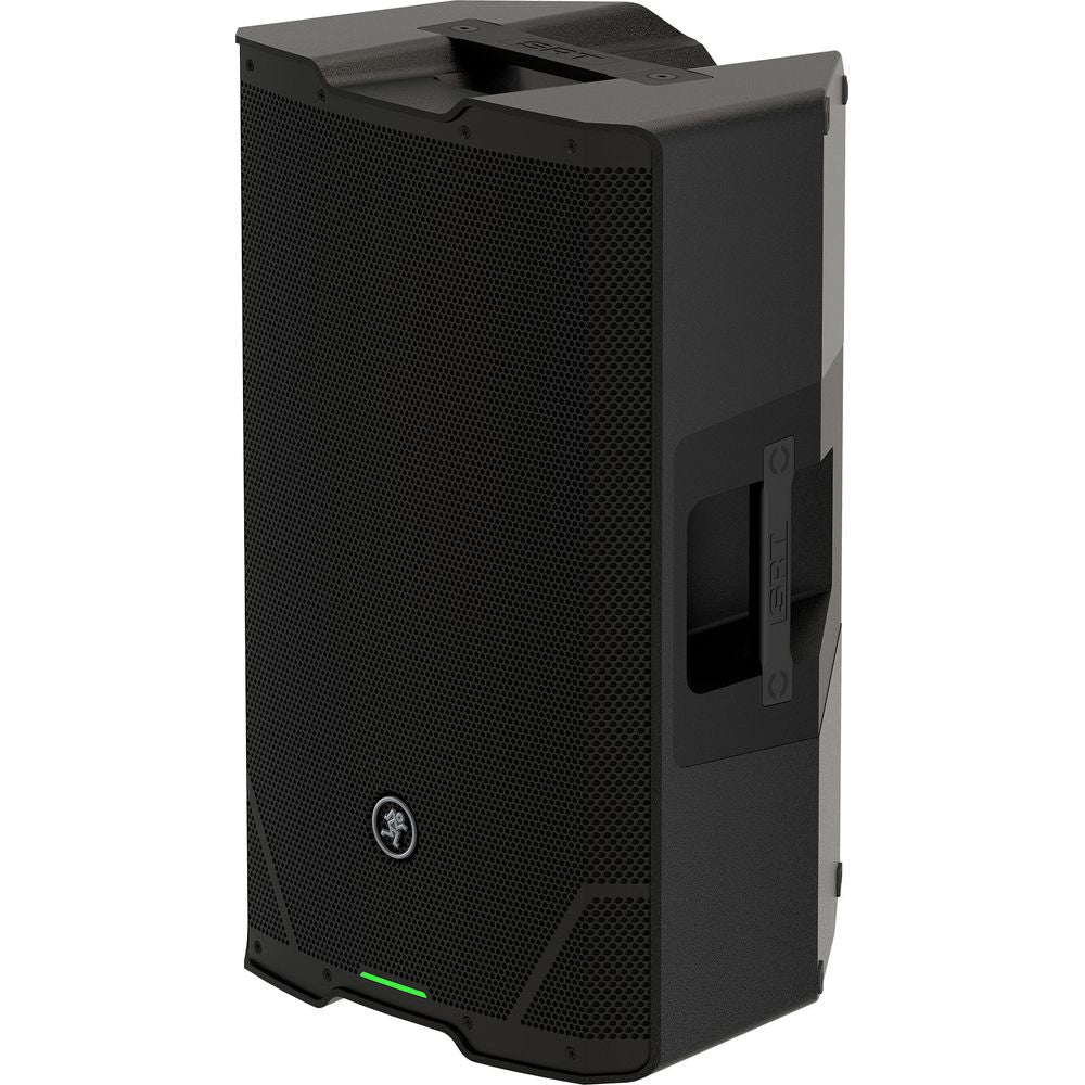 (2) SRT215 1600W 15in PA Speaker Bundle with Transport Cart & 3 Mics