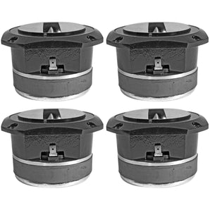 (4) Beyma CP21/F 1" Aluminum Compression High Frequency Car Slot Tweeters CP21F