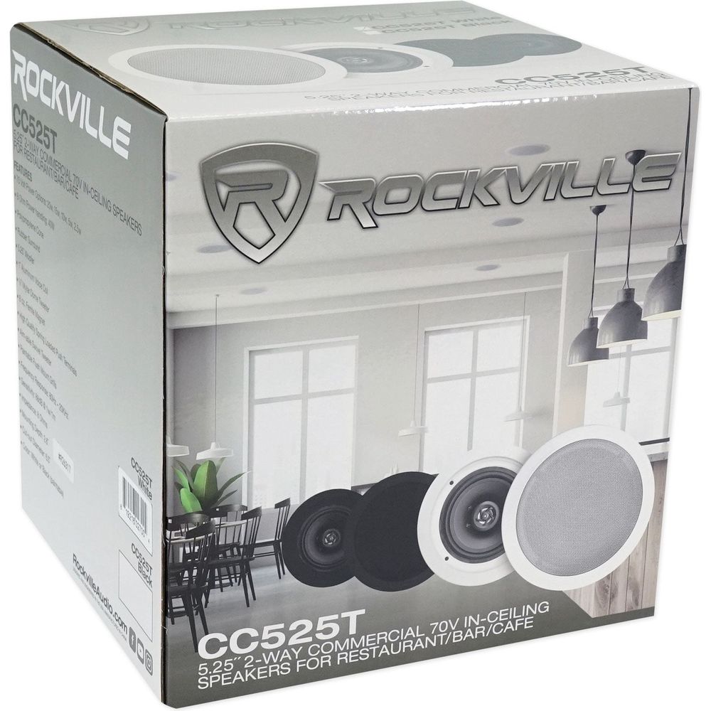 CC525T White 4-Pack + RCS80-1 Bundle