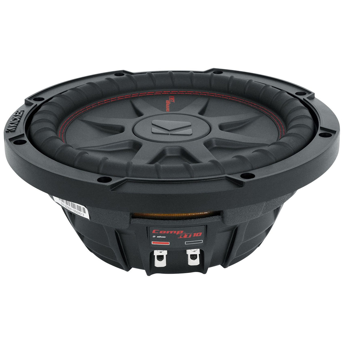 (2) 48CWRT102 CompRT 800w Shallow 10" Subwoofers DVC 2-ohm Subs COMPRT10