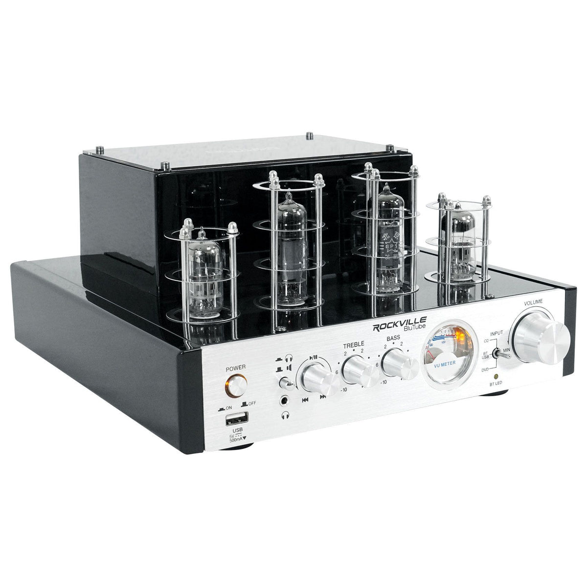 BluTube + HP4S‑8 BK 4-Pack Bundle