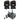 2 Chauvet DJ Intimidator Spot 60 ILS DMX Compact Moving Head Lights+Haze Machine