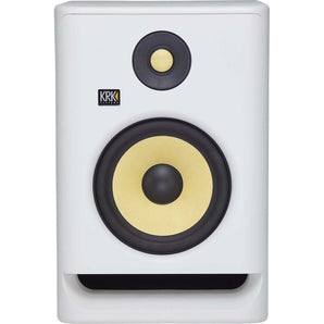 KRK ROKIT RP7 G4 7" Bi-Amped Studio Monitor DSP Speaker White Noise Edition