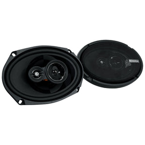 Pair Memphis Audio PRX6903 6x9" 3-Way Car Audio Speakers w/Swivel Tweeter