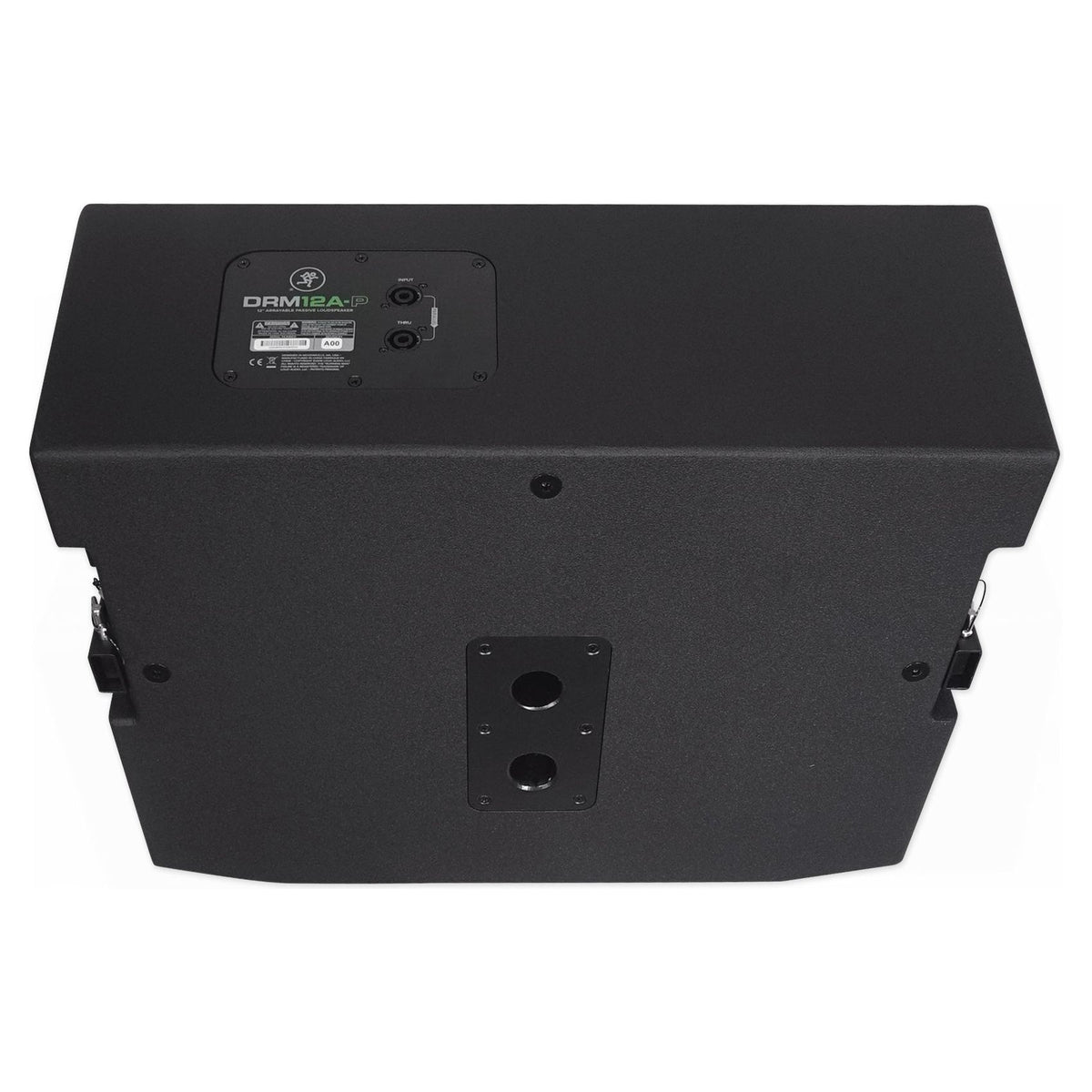 (2) DRM12A-P 2000W Passive PA Speaker Bundle with Powered Mixer & Stands