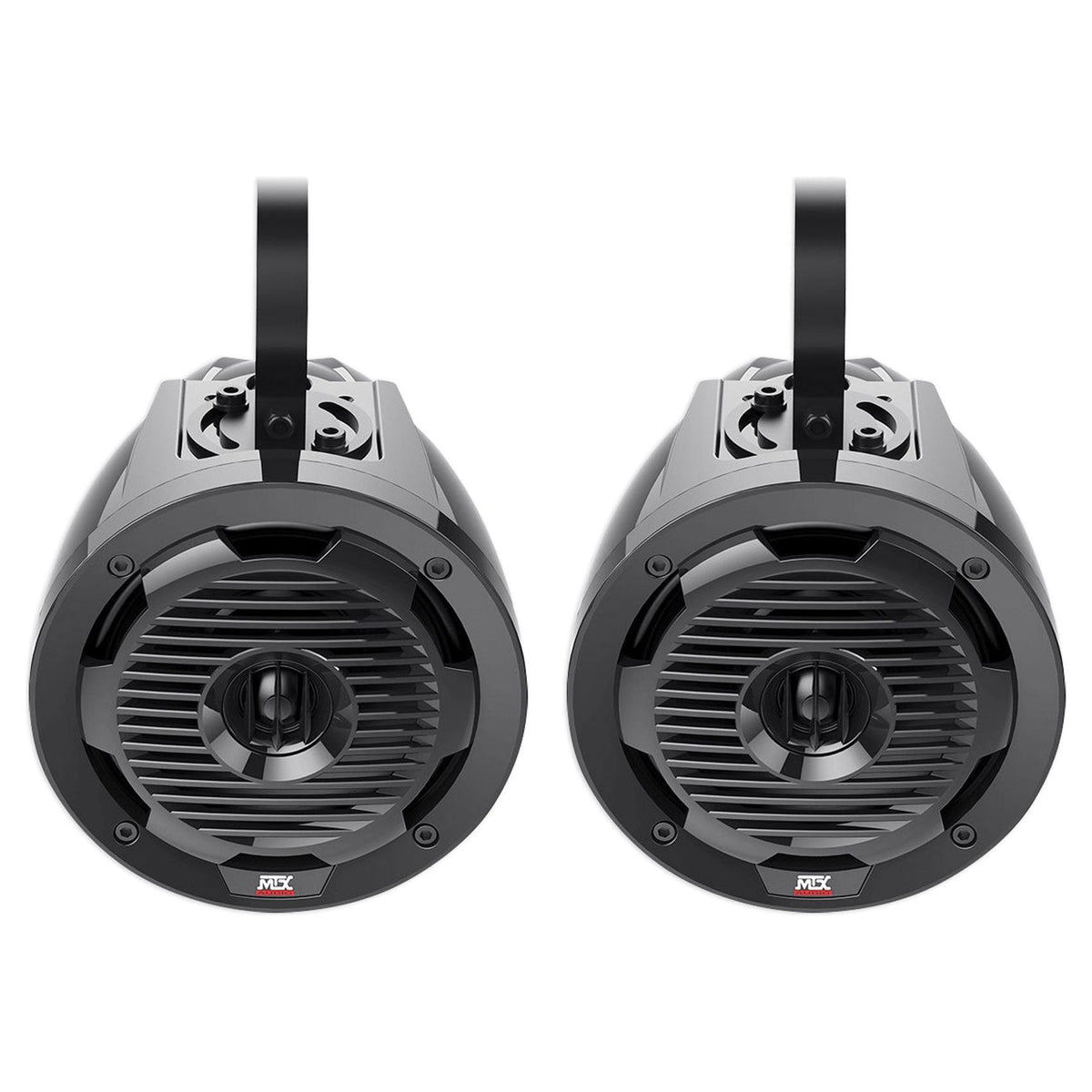 (4) MTX WET65T Marine Wakeboard Speakers + 4-Ch. Amplifier + Bluetooth Receiver