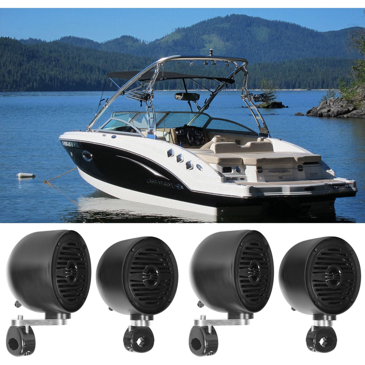 2-Pair MS40B+2-Pair 40KMMTES BOAT