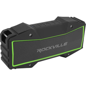 (2) Rockville ROCK EVERYWHERE Portable Bluetooth Speakers Wireless Stereo Sound