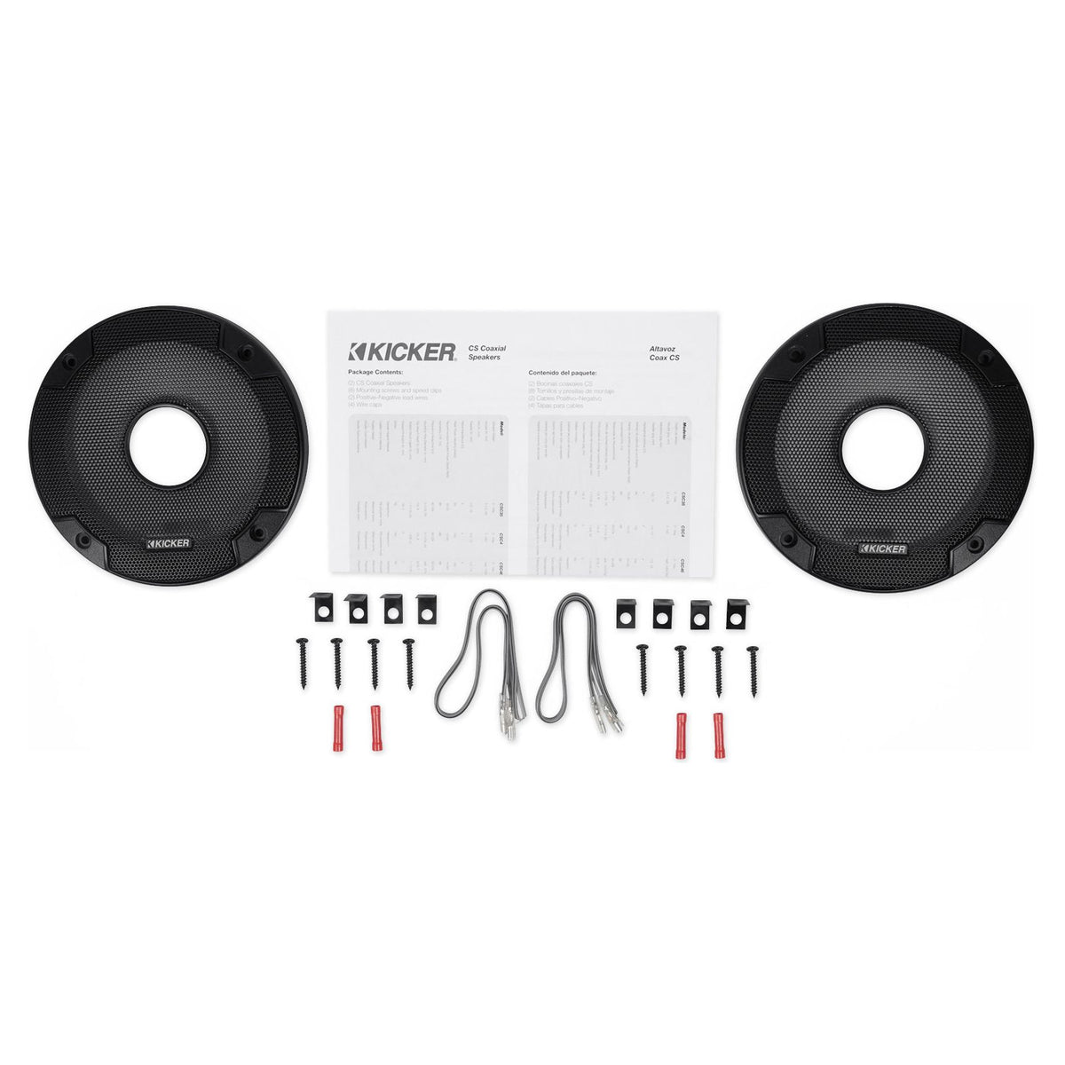 CSC54 5.25" Polished Aluminum Tower Speaker Kit For Polaris RZR, ATV, UTV, And Carts