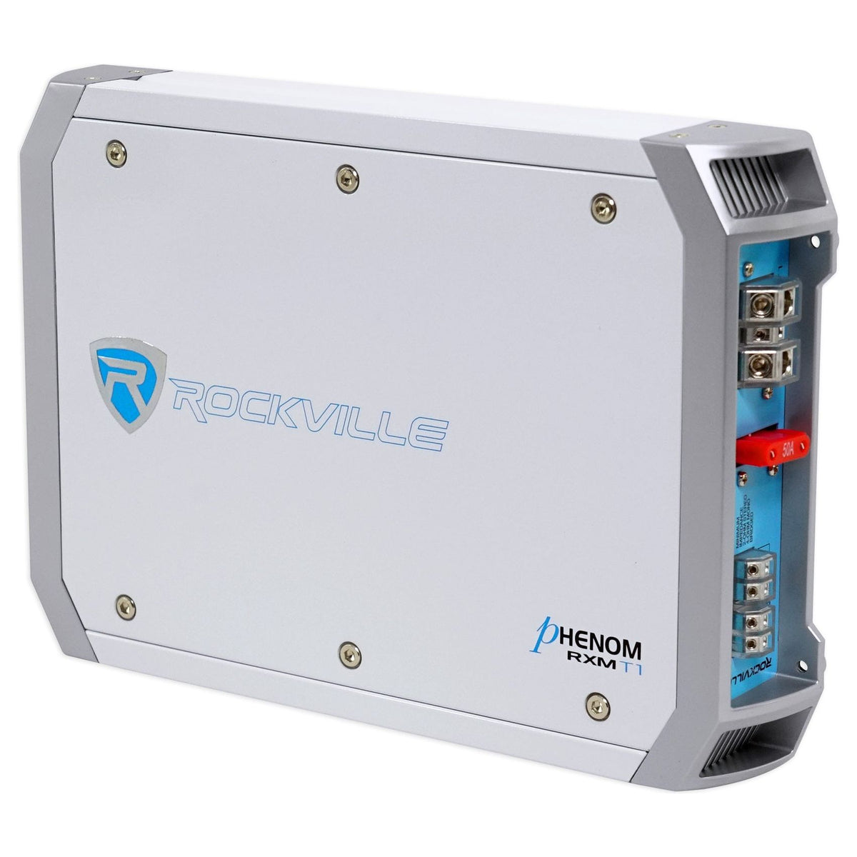 KMFC65W 6.5" White Marine Speakers, Amplifier & Wire Kit