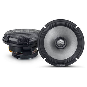 Pair Alpine R2-S65 6.5" 2-Way Car Audio Speakers High-Resolution Certified