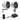 2) Polk Audio 4" Chrome Tower Speakers+Memphis Amp+Bluetooth ATV/UTV/CART