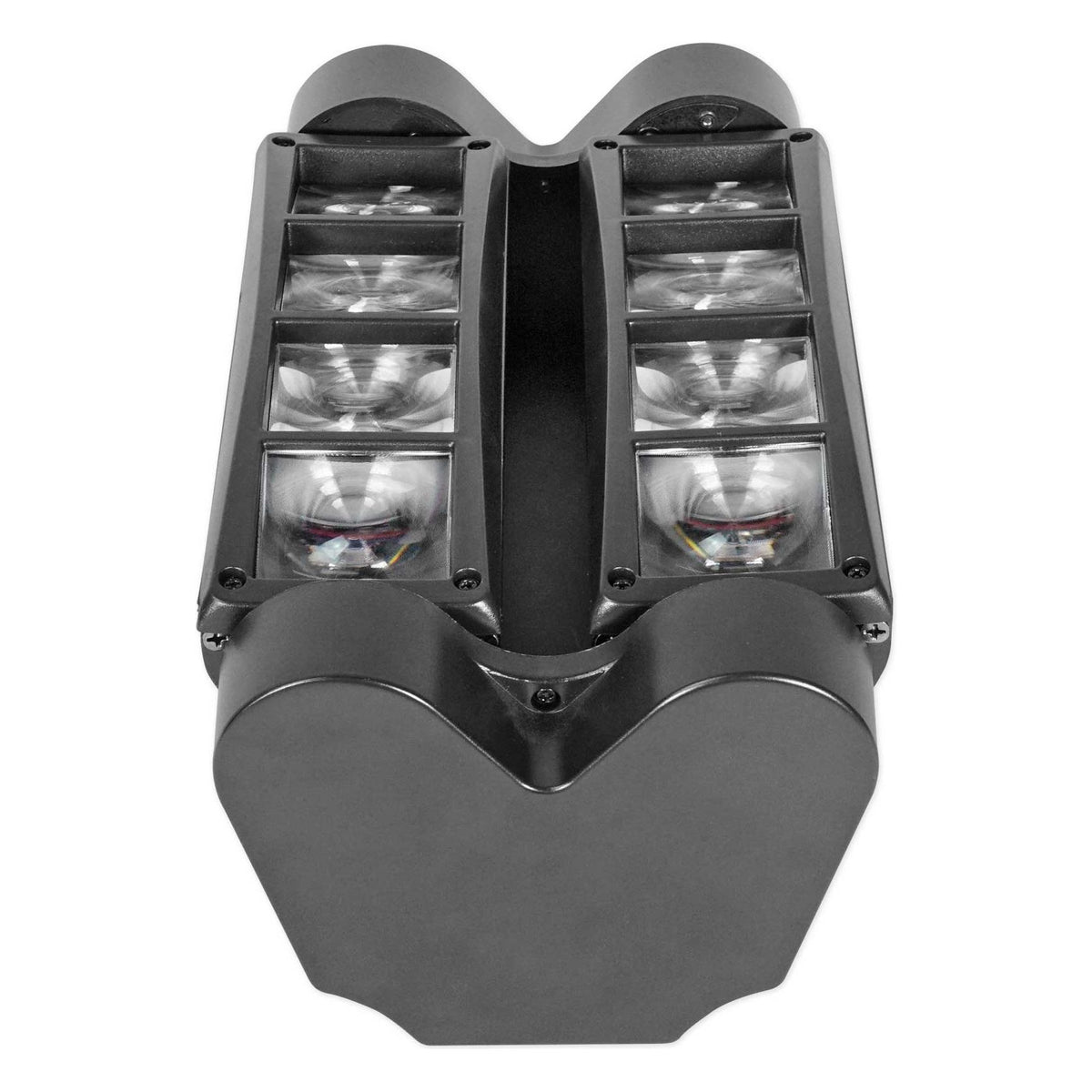 (3) Spyder LED (8) Beam Moving Head Motorized DMX DJ/Party/Club Lights