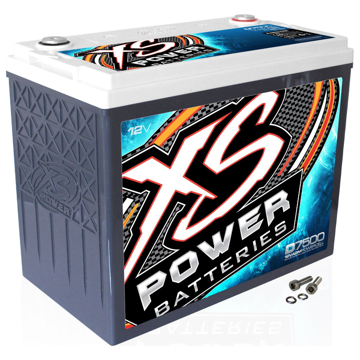 XS Power D7500 6000 Amp 12 Volt Power Cell Car Audio Sealed AGM Battery