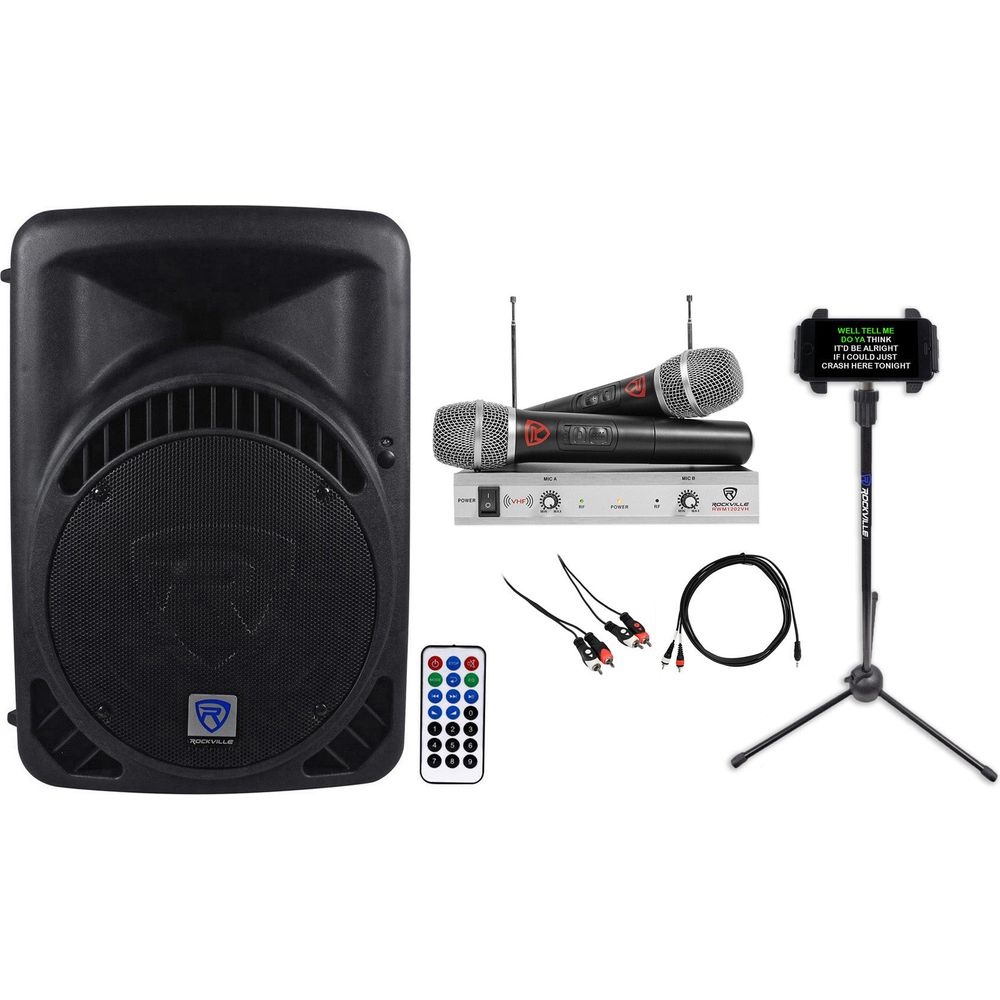 Bluetooth 12" iphone/ipad/Android/Laptop/T.V. Karaoke Machine/System